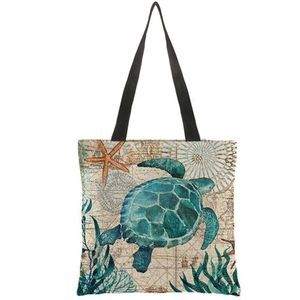 Sea Turtle Tote Bag